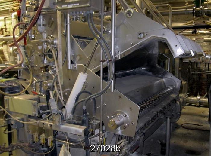 Used Voith K TYPE Voith K Stainless Steel Headbox.  90" Pond Sides With Two Rectifier Rolls, Design Flows Of 659-1507 Gpm. #27028