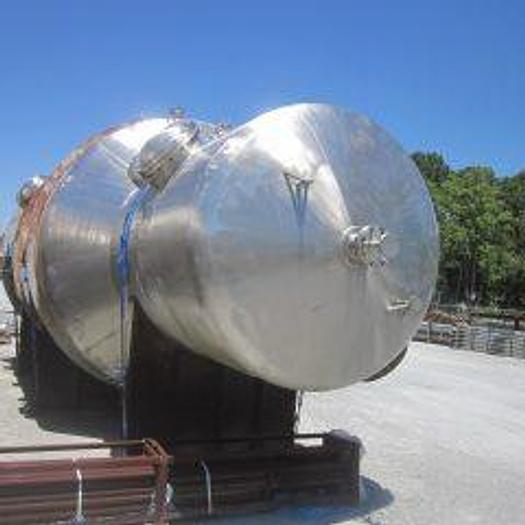 Used UNUSED 14,000 GALLON PRAJ INDUSTRIES VERTICAL PRESSURE TANK - 316 S/S