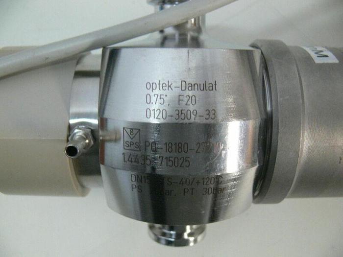 Used Optek 312 Dual Channel Absorption Meter W/ Single Wavelength F45 Sensor 280 nm