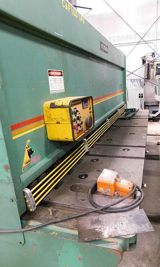 Used Accurshear 12' x 3/8 Hydraulic Squaring Shear 837512