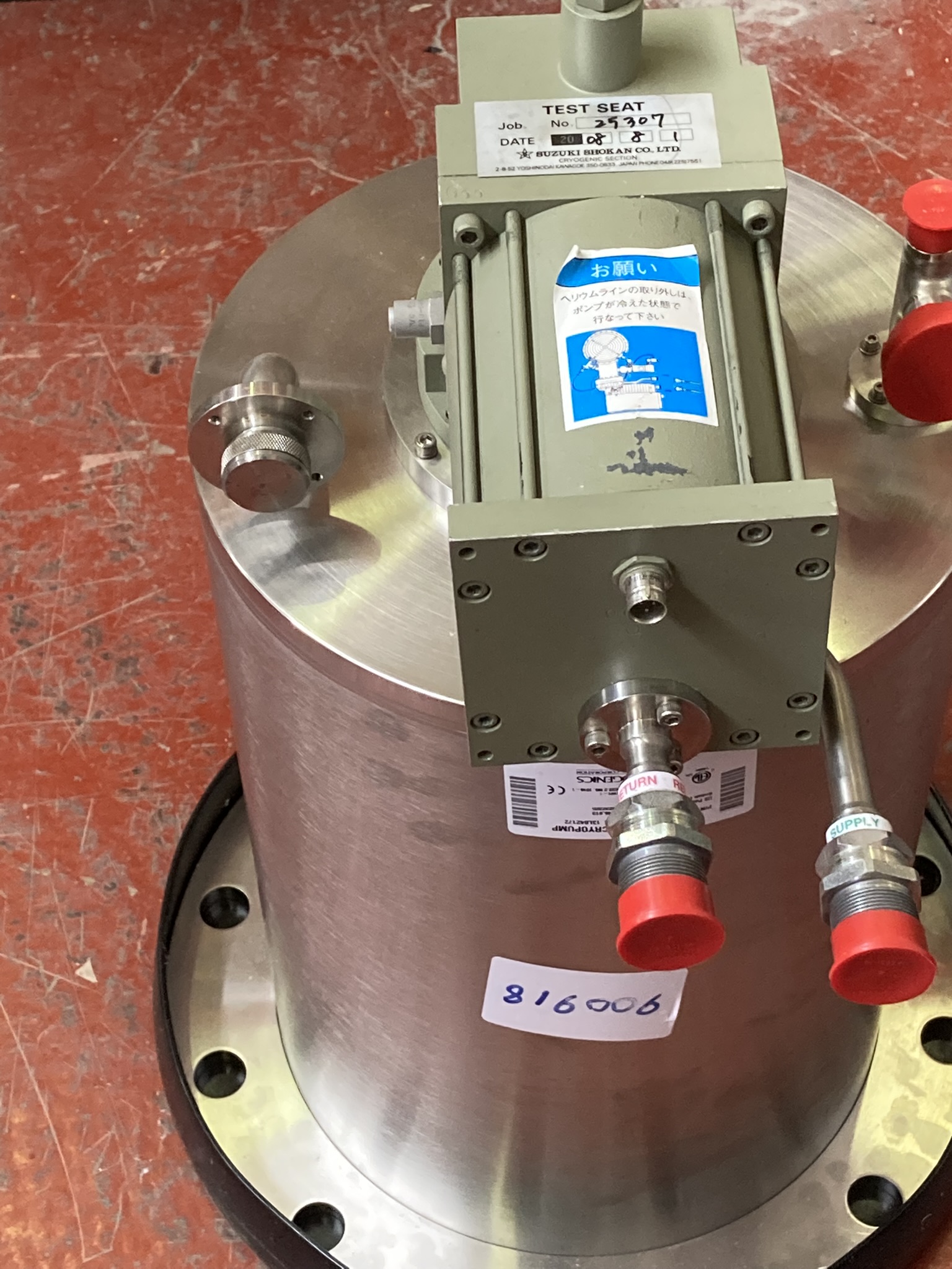 Used CTI-CRYOGENICS 8018182 CYRO-TORR 10 CYRO PUMP