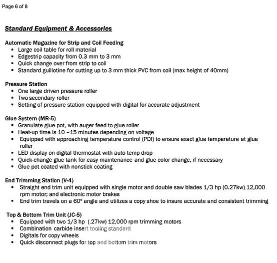 Used 2011 Cehisa PRO-11 Edgebander