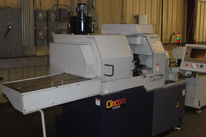 Used 1998 Citizen L20 VIII Swiss Lathe