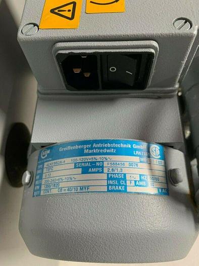 Used Vacuubrand ME 2SI Diaphragm Vacuum Pump