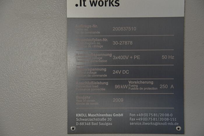 Gebraucht 2009 Knoll 96 KW, HL1000/10000,