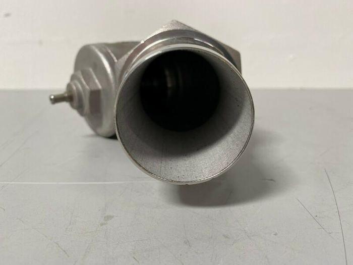 Used Stainless Steel Valve System w/ 1/8" & 2" Hose Fitting