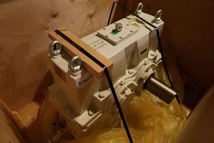 Used SANTASALO MDL. D1PSF50 3,6190 RATIO GEAR BOX SPARE UNUSED UNIT