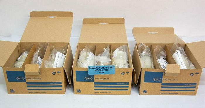 Used Pall AcroPak 200 Capsule Supor Membrane 12941 - 0.8/0.2m Lot of 3 box New 9459