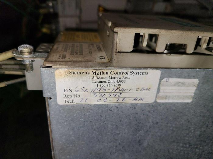 Used Siemens Simodrive 611 Control Unit for Bridgeport CNC VMC Machining Center