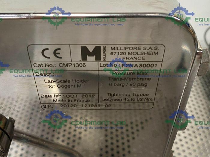 Used 2012 Millipore CM06100 Cogent M1 TFF System 100V