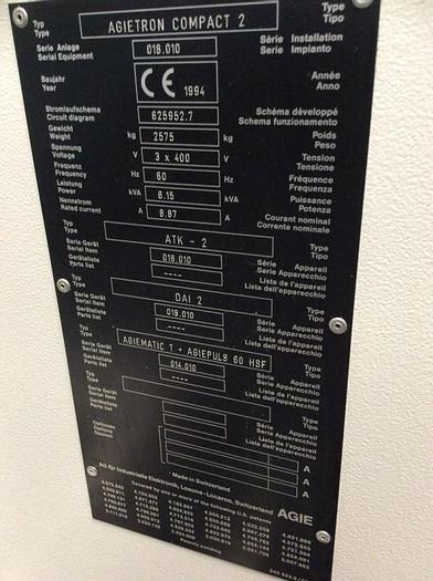 Used 1994 Agie Agietron Compact 2