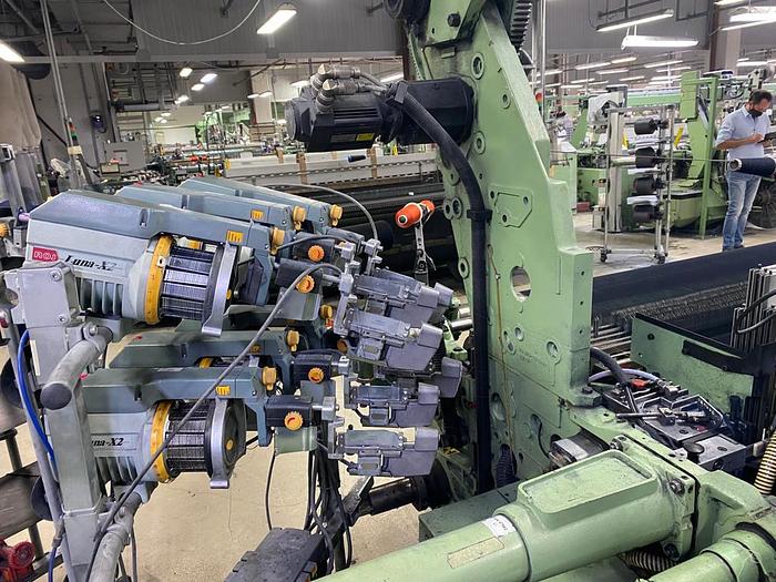 Gebraucht 3 Dornier Greiferwebmaschinen, PTS 8/S, PTS 4/2, 220cm, Bj. 2002, 2005, 2010