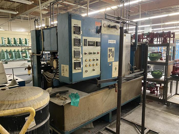 Used 1998 MPI INVESTMENT CASTING WAX PRESS 44-30 HORIZONTAL( On Hold)