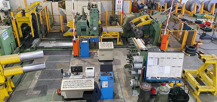 Used GUIDA   750mm x 14mm S.S. Slitting Line (Used) #4362