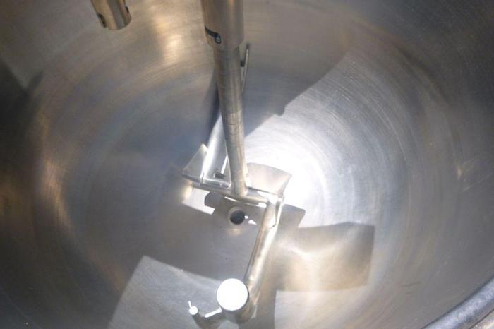 Used Kettle, (2) 80 Gallon, S/st, Jkt, Agit, Cleveland, Tilt, #S744099