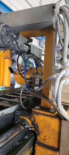 Gebraucht Fickert & Winterling  PFE 80 CNC 5 Achs Brückensäge 400 - 1200mm Ø