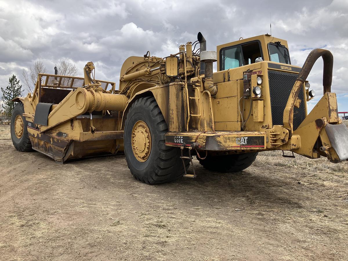 Used Cat 637E PP scraper