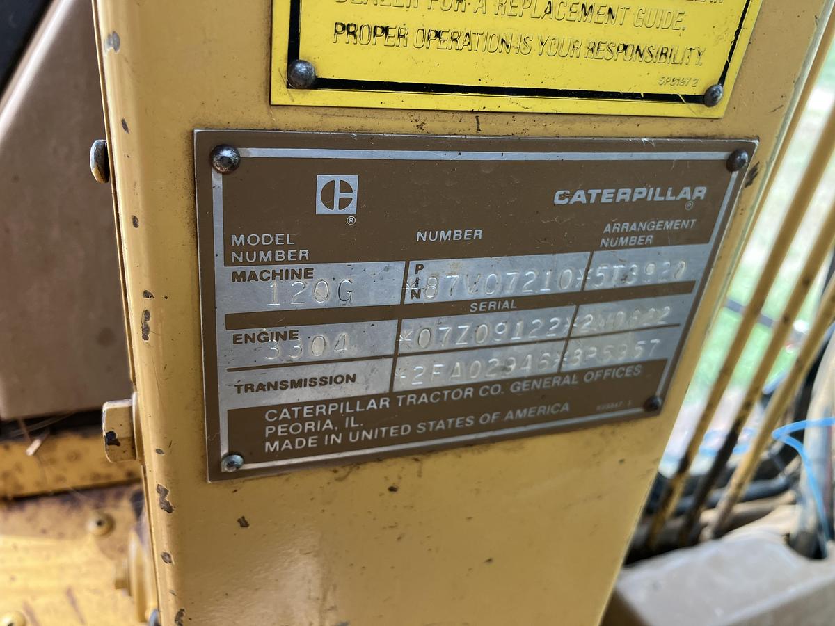 Used Cat 120G Motor Grader