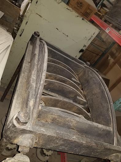 Used Charles E Francis Cast Iron Manual Veneer Press