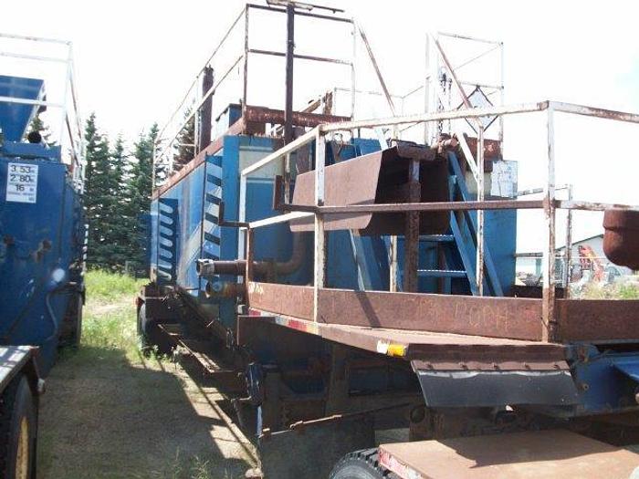 Used 22 m3 (140 BBL) Single Axle 5th Wheel Mud Tank Trailer