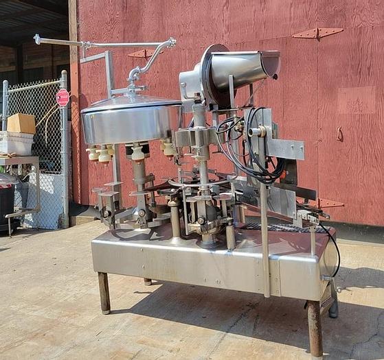 Used Filler, Bottle, 8-Head, Fogg, Rotary, Capper #C744156