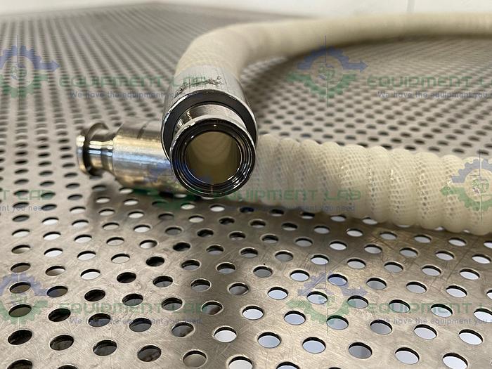 Used Sani Tech  72" Silicone Hose w/ 3/4" Sanitary Fitting