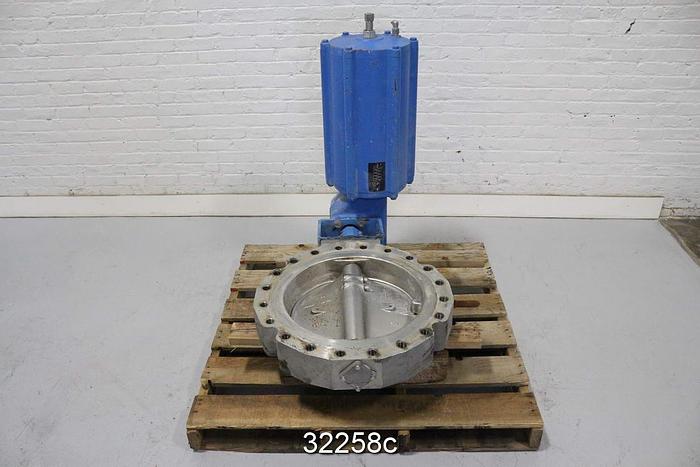 Used Neles Jamesbury 20" Butterfly Control Valve #32258