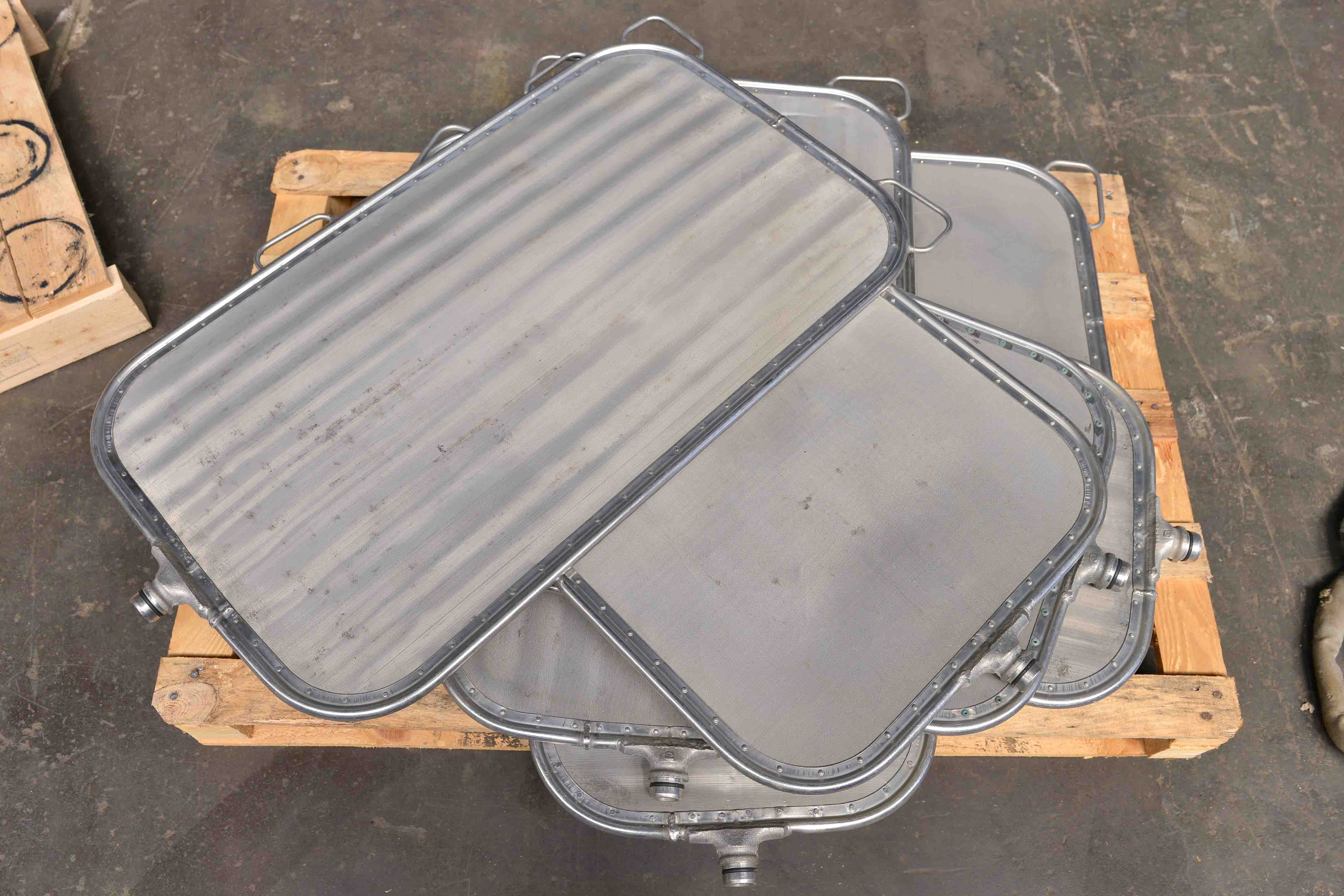 Used Filtro a foglie 7,6m2