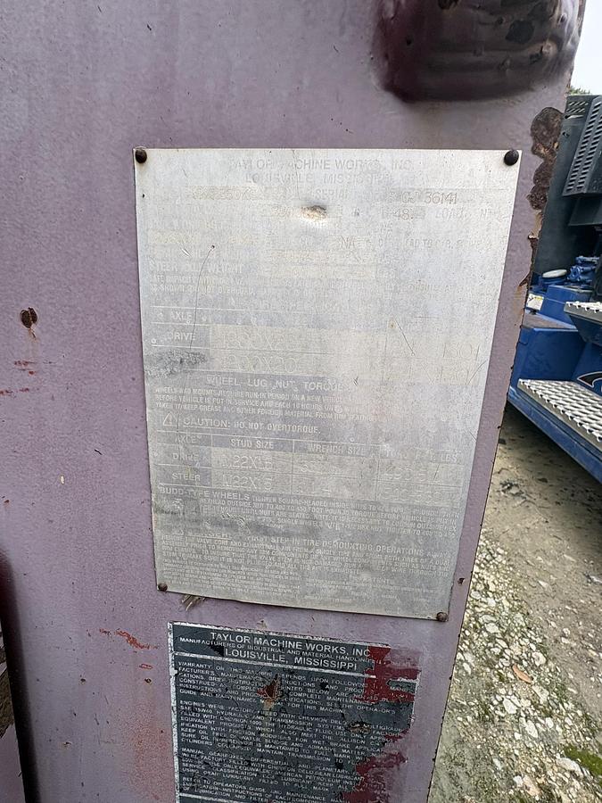 Used 2008 TAYLOR TXH350L