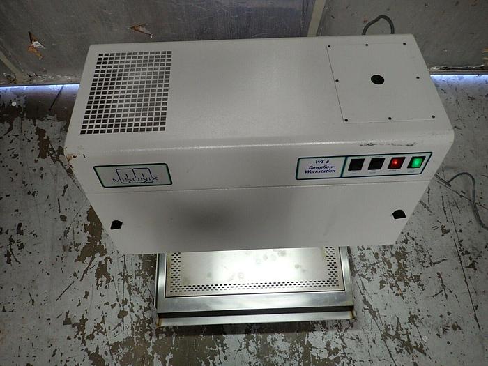 Used Misonix Model FE-WS6 WS-6 Downflow Fume Hood Workstation
