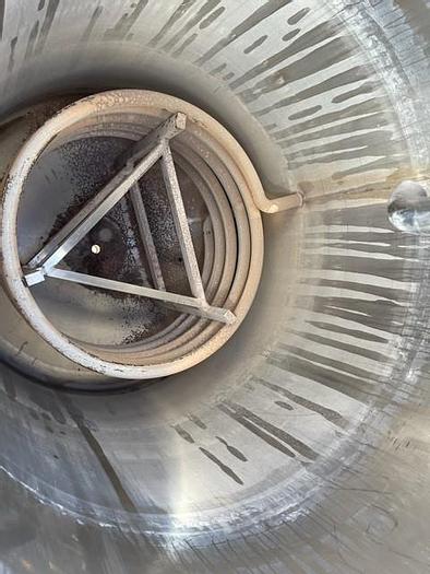 Used 200 Gallon Vertical Stainless Steel Tank