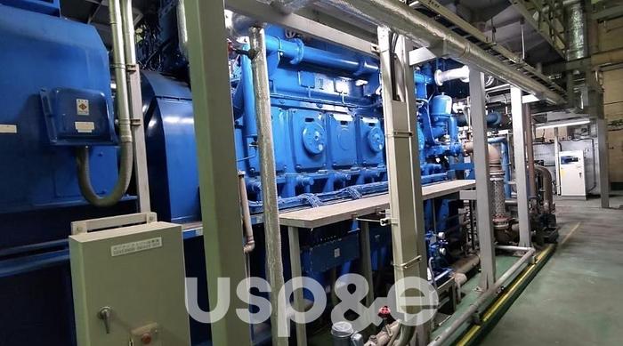 Used 2.7 MW 2005 Used Daihatsu 6DK36 Diesel Generator Sets