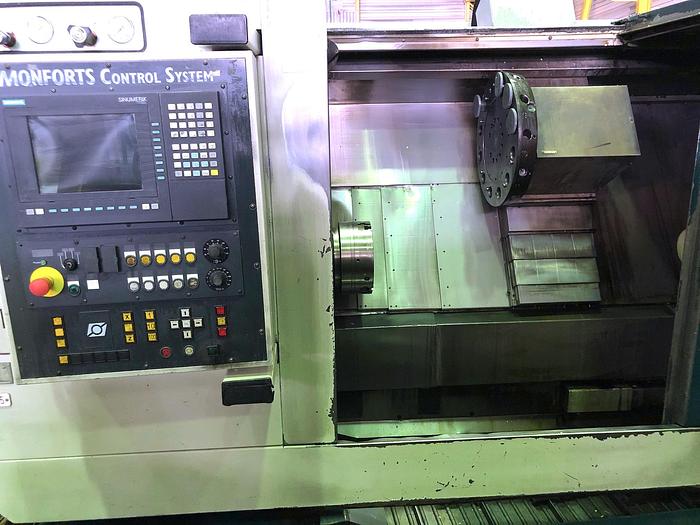 Gebraucht 2001 CNC Drehmaschine MONFORTS RNC 400 A