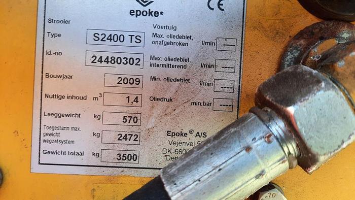 Gebruikt 2009 Epoke S2400 TS