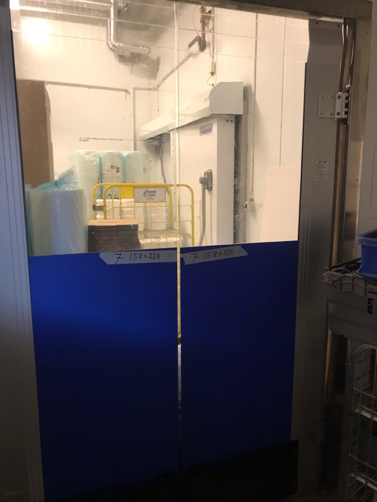 Använd Kylrumsdörrar 228x158cm #7