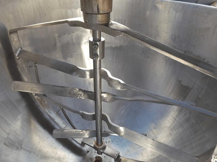 Used 200 GALLON DOVER DOUBLE MOTION KETTLE – JACKETED