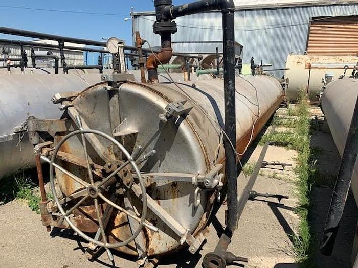 Used Reid Double Door Horizontal Retort 54" Dia. x 28' Long