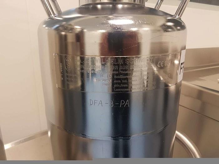 Used WILHELM SCHMIDT NC 10 Aseptic Pressure Vessel