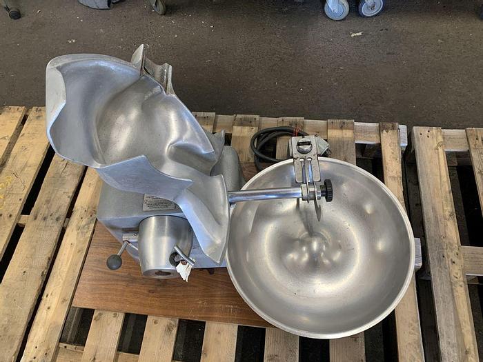 Used Chopper, Bowl, Mdl 84181-D, S/st, 18", (2) Blades #S744450
