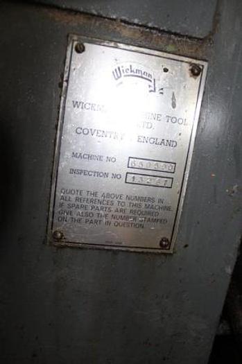 Used Wickman 1" x 6 Multi Spindle Lathe