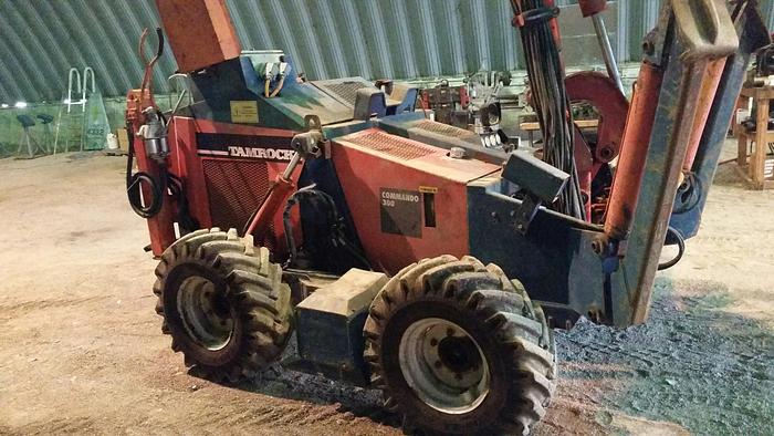 Used HB12180 Tamrock Commando 300 rubber tired blast hole drill