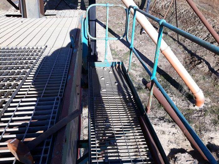 Gebraucht 2014 Terex Kieswaschanlage mit Powercrub 120 Schwertwäsche und Förderbändern