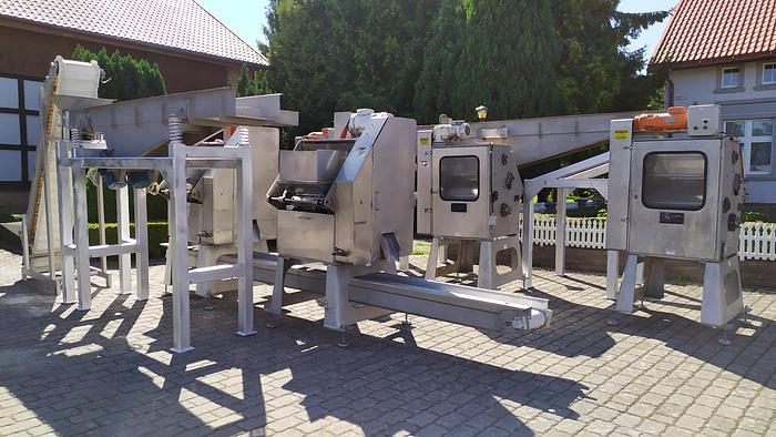 Used Linia do drylowania wiśni i czereśni - wydajność 3 t/h