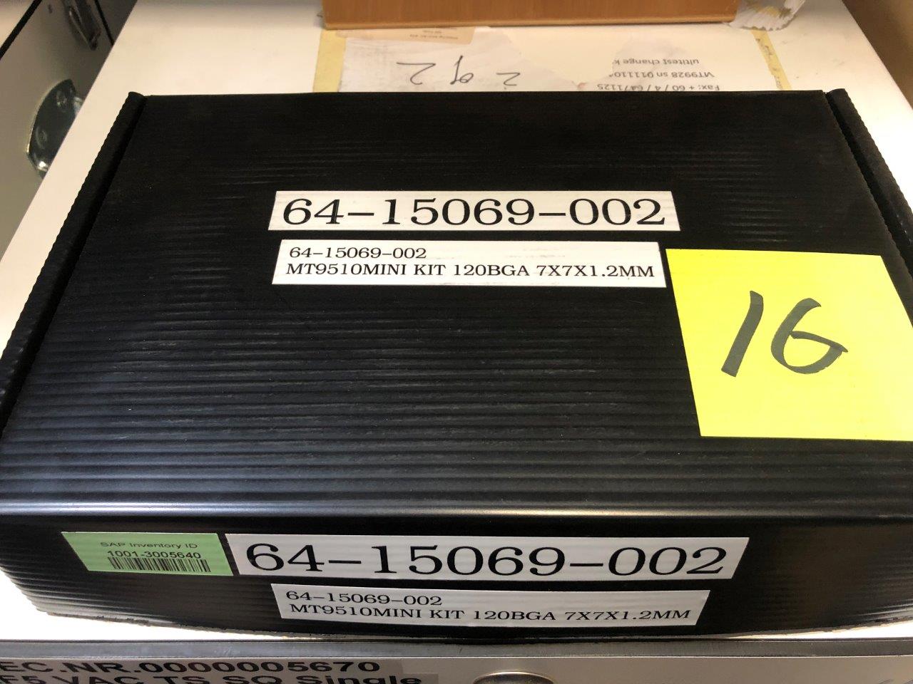 Used Multitest MT9510 Mini kit 120 BGA 7x7x1.2mm Test Handler Kit