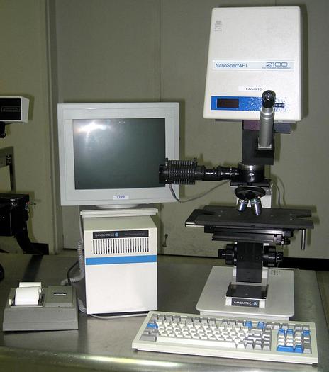 Used NANOMETRICS Nanospec 2100 Film Thickness Measurement
