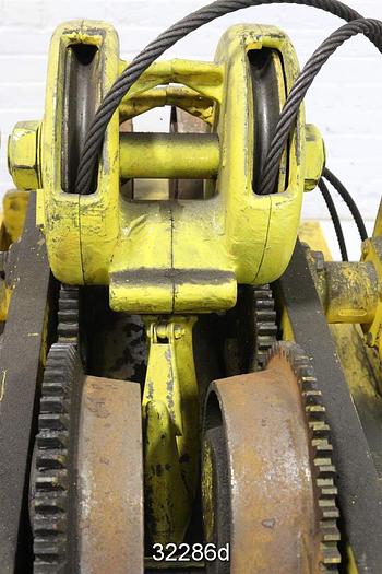 Used Yale 648638403 7.5 Ton Hoist With 7.5 Hp Wind-up Motor #32286