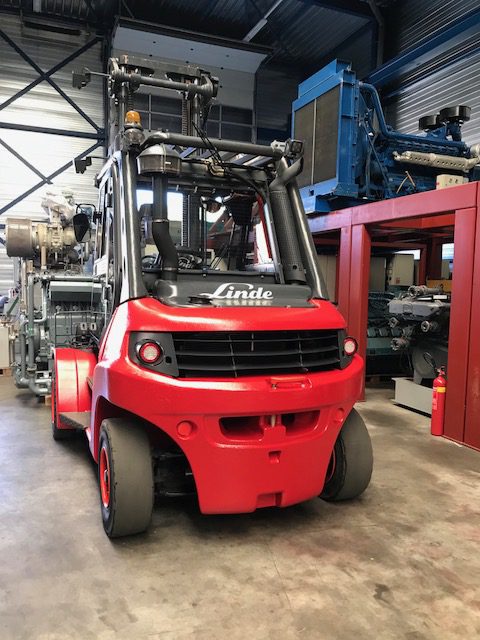 Used 2012 LINDE H80D FORKLIFT TRUCK