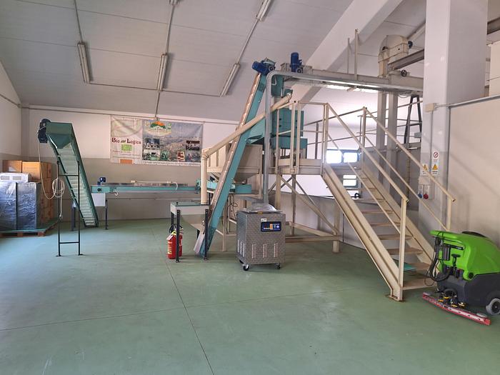 Used IMPIANTO MACINAZIONE CEREALI, IMPIANTO SELEZIONE LEGUMI, IMPIANTO PRODUZIONE SLASE POMODORO,  IMPIANTO PRODUZIONE OLIO