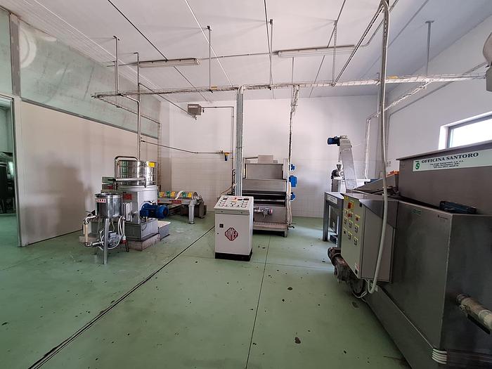 Used IMPIANTO MACINAZIONE CEREALI, IMPIANTO SELEZIONE LEGUMI, IMPIANTO PRODUZIONE SLASE POMODORO,  IMPIANTO PRODUZIONE OLIO