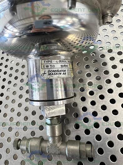 Used Dominator Maskin AB  E18 SB Diaphragm Check Valve